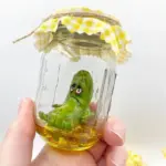 Cranky Pickle Sculpture in Jar tag1