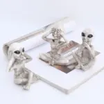 Crash Landed Alien Statue