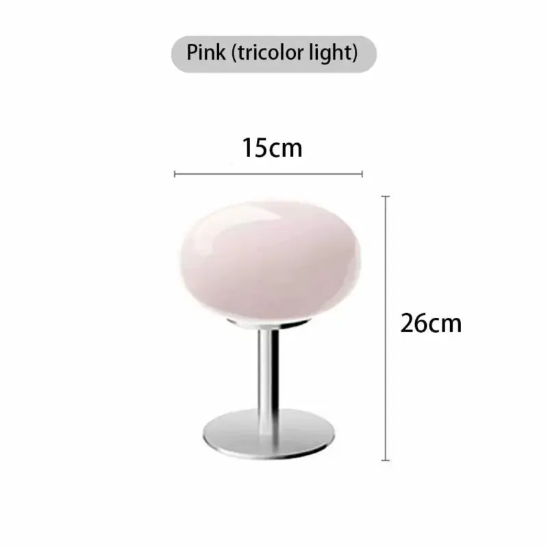 CreamPop Lollypop Cream Glass Lamp tag1