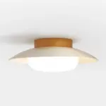 CreamRoundWhiteCeilingPendantLight