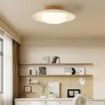 CreamRoundWhiteCeilingPendantLight