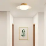 CreamRoundWhiteCeilingPendantLight