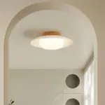 CreamRoundWhiteCeilingPendantLight