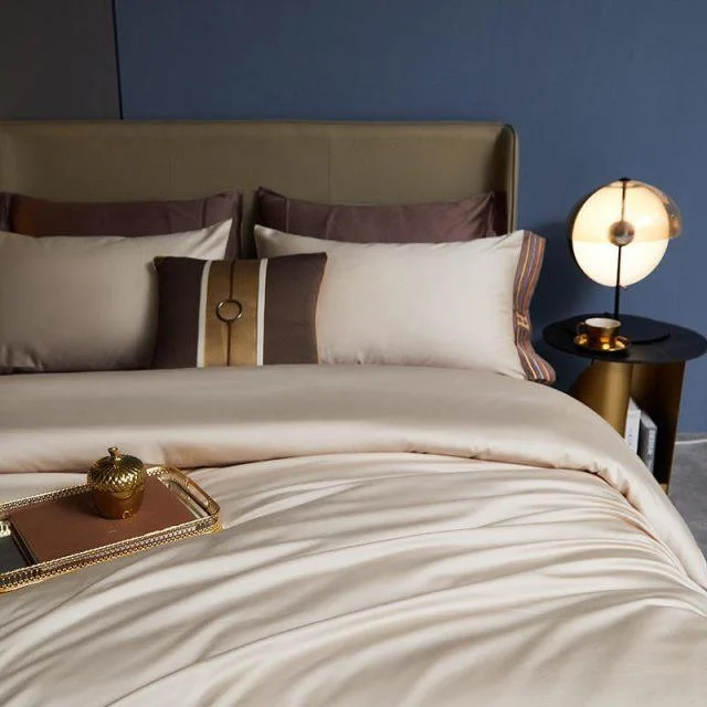 Cream Visna – Duvet Cover Set Made of Egyptian Cotton -  - #tag1#