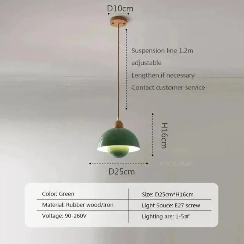 CreamyBreeze - Wooden Hanging Lamp -  - #tag1#