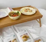 Creamy Pasta Ceramic Duck Bowl Plate Set