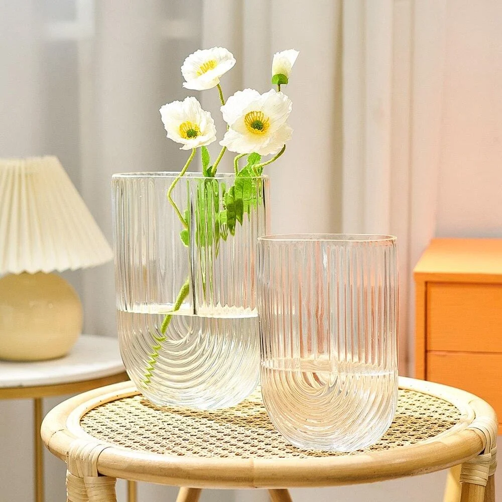 Creative Glass Vase Transparent Hydroponics Flower Vase Living Room Decor Modern Decor Flower Arrangement Table Accessories Dde19529 31cc 4581 94e6 Fe7bd280b6ad