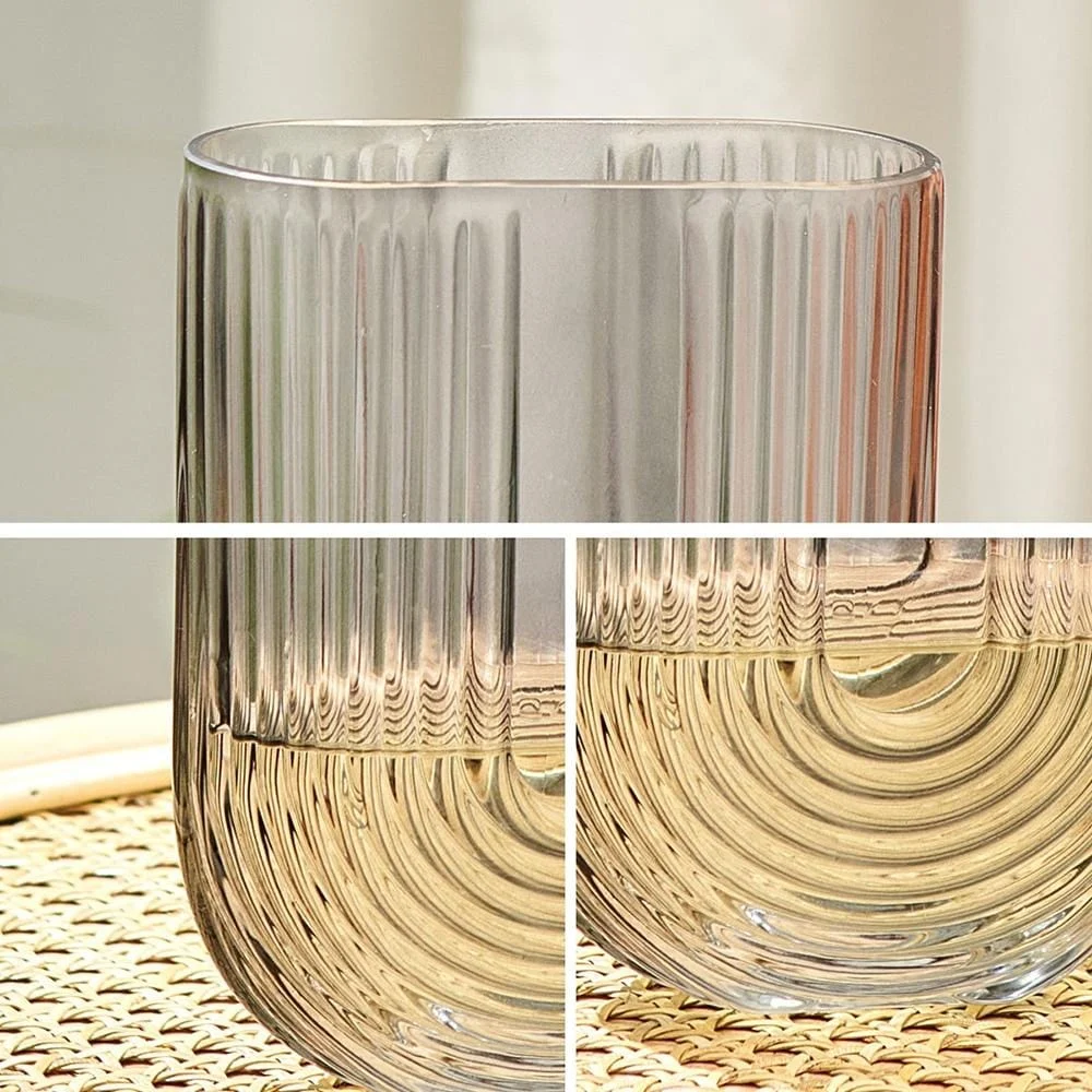 Creative Glass Vase Transparent Hydroponics Flower Vase Living Room Decor Modern Decor Flower Arrangement Table Accessories E63e4072 77a3 49df 9e61 B062de73ed54