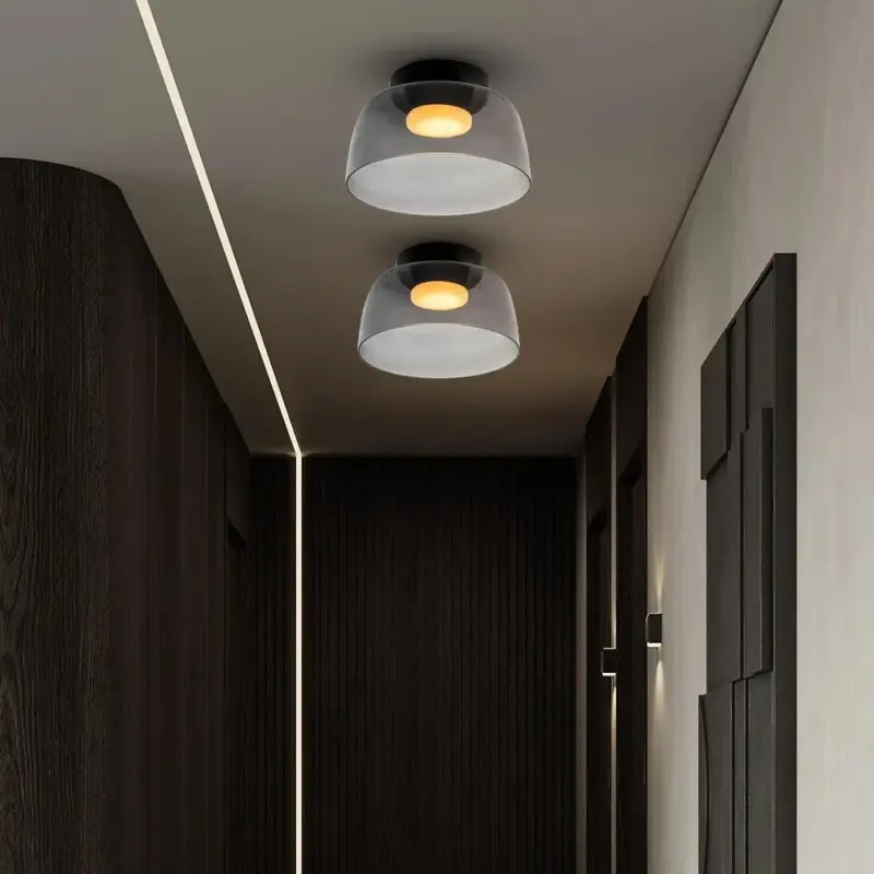 CreativeGlassCeilingLightMulti LayerPendantLampshade