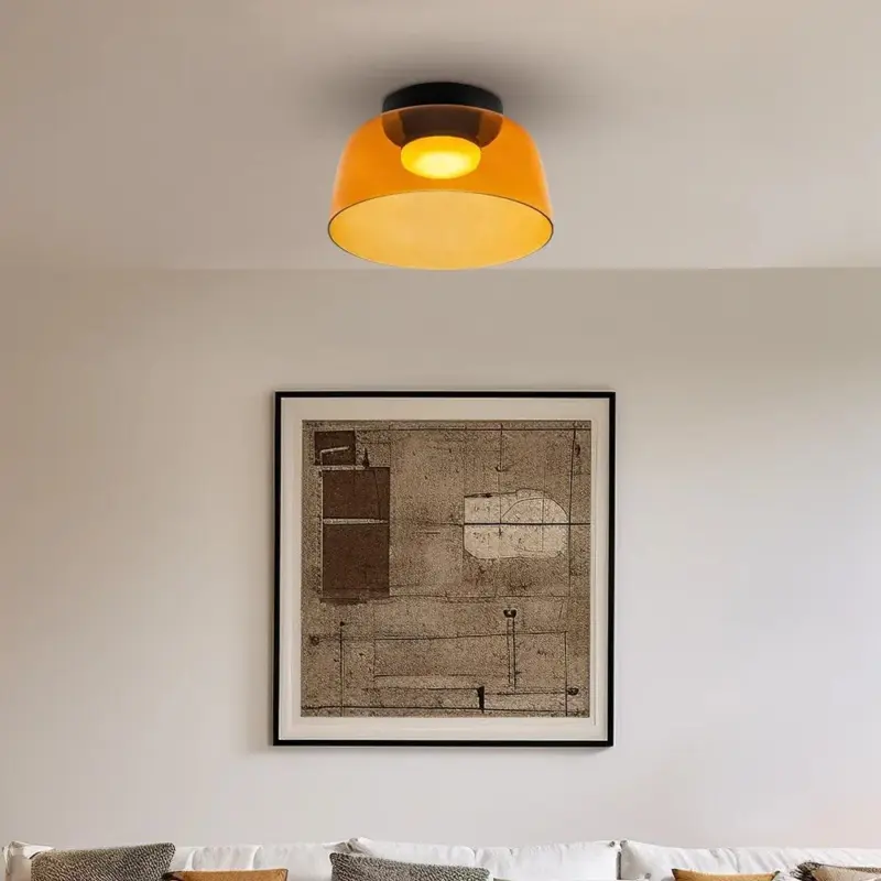 CreativeGlassCeilingLightMulti LayerPendantLampshade