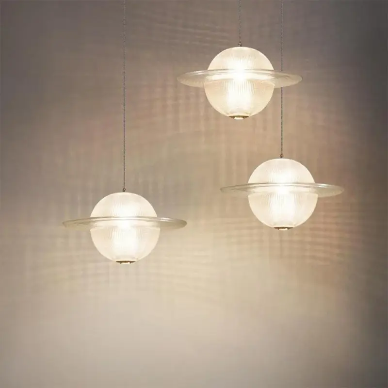 CreativeGlassPlanetCeilingPendantLight