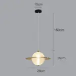 CreativeGlassPlanetCeilingPendantLight_6 CreativeGlassPlanetCeilingPendantLight