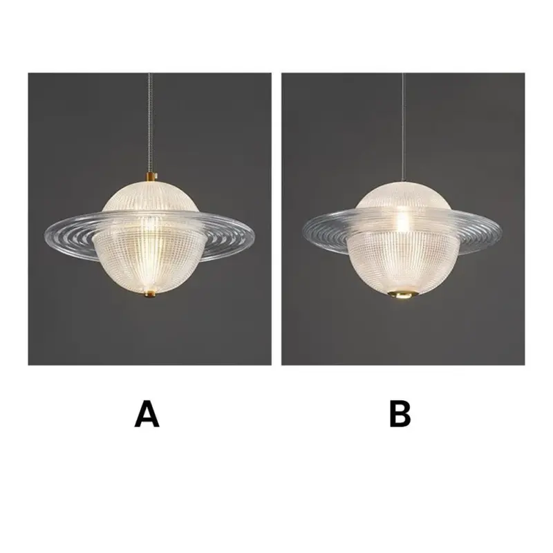 CreativeGlassPlanetCeilingPendantLight