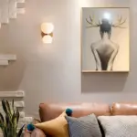CreativeModern2HeadsGlassWallLamp