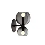 CreativeModern2HeadsGlassWallLamp