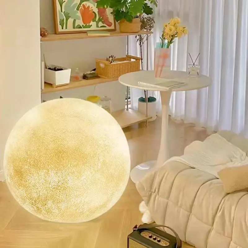 CreativeMoonPendantLightBallFloorLamp