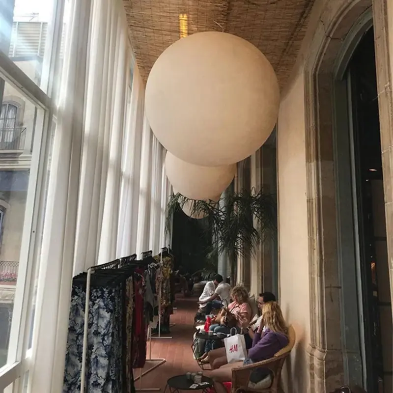 CreativeMoonPendantLightBallFloorLamp