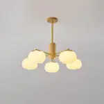 CreativeWoodenCottonBallsLivingRoomChandelier-Homdiy_3 CreativeWoodenCottonBallsLivingRoomChandelier Homdiy