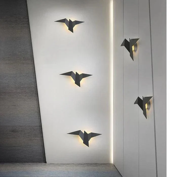 Creative - iron wall lamp in the shape of a bird -  - #tag1#