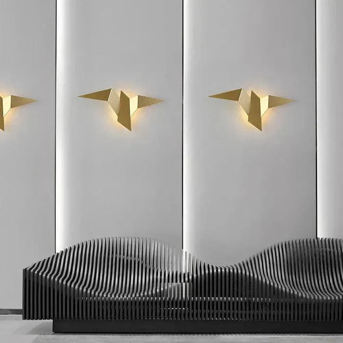 Creative - iron wall lamp in the shape of a bird -  - #tag1#