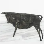Creative Abstract Bull Sculpture by Picasso tag1