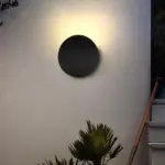Creative Aluminum Disc LED Wall Lamp tag1