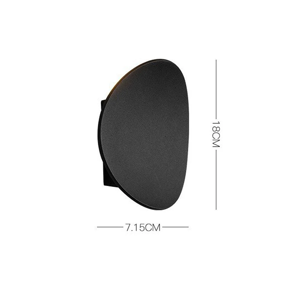 Creative Aluminum Disc LED Wall Lamp -  - #tag1#