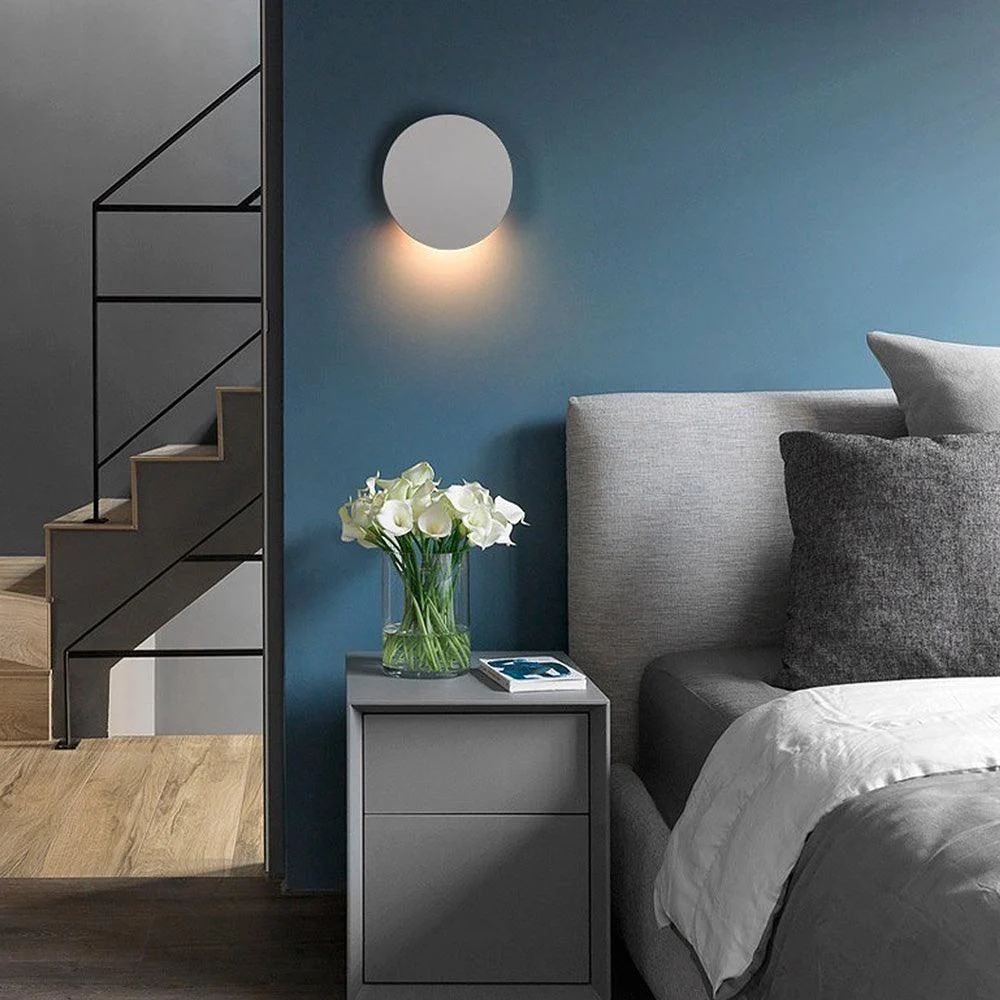 Creative Aluminum Disc LED Wall Lamp -  - #tag1#