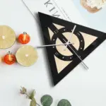 Creative Analogue Wall Decor Clock for Home
