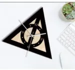Creative Analogue Wall Decor Clock for Home