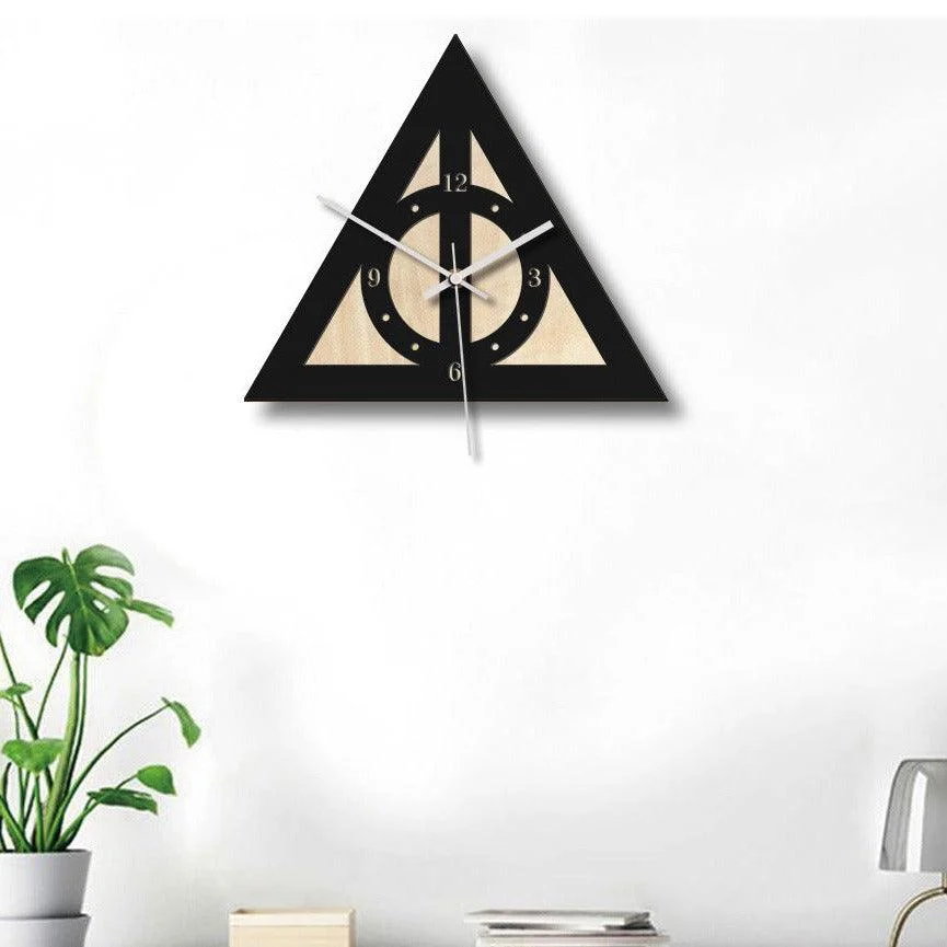 Creative Analogue Wall Décor Clock for Home -