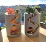 Creative_Animal_Resin_Flower_Pot_-_-4167903 Creative Animal Resin Flower Pot