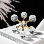 Creative Art Crystal Ball Table Decoration tag1