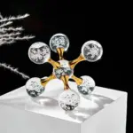 Creative Art Crystal Ball Table Decoration tag1