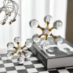 Creative Art Crystal Ball Table Decoration tag1