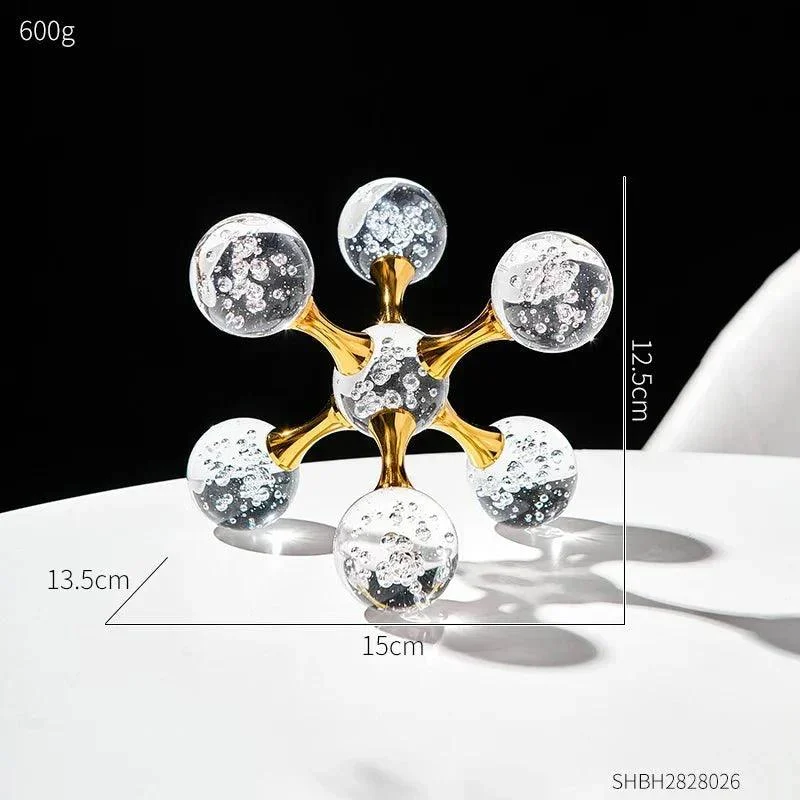 Creative Art Crystal Ball Table Decoration -  - #tag1#