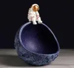 Creative Astronaut Resin Porch Key Storage Organizer