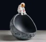 Creative Astronaut Resin Porch Key Storage Organizer