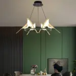 Creative Birds LED Circle String Hanging Lamp tag1
