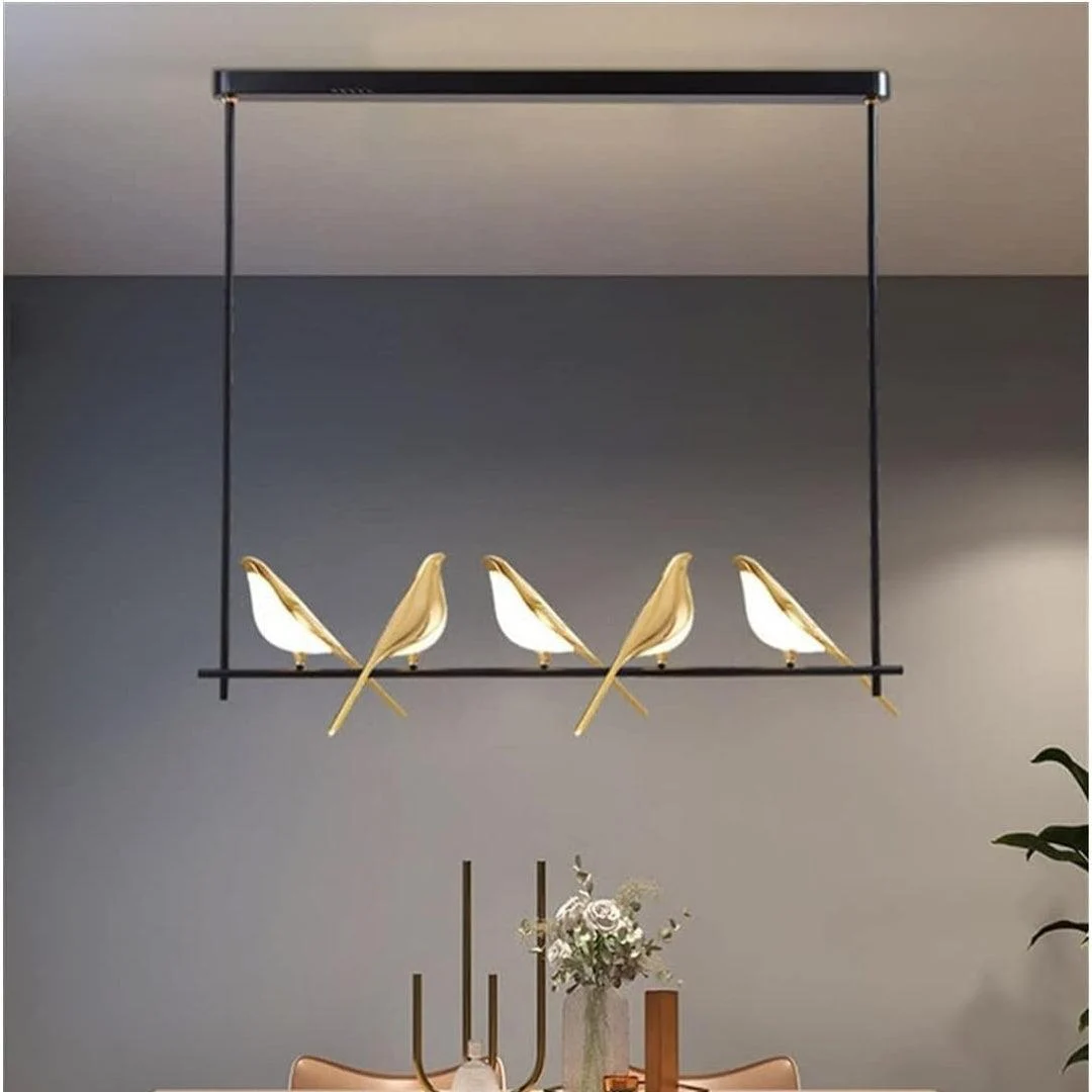 Creative Birds LED Circle String Hanging Lamp -  - #tag1#