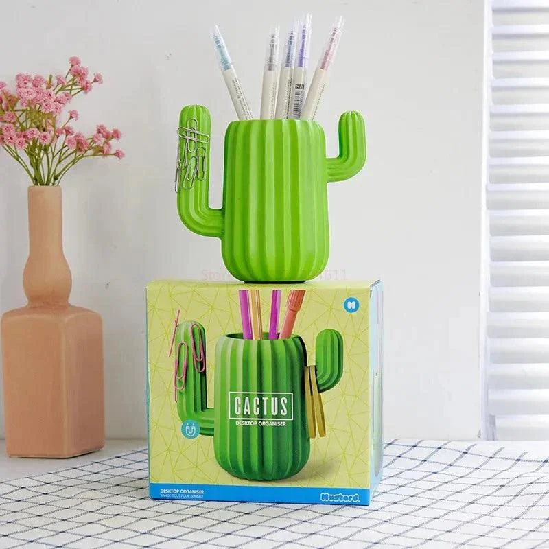 Creative Cactus Shape Desktop Organiser -  - #tag1#