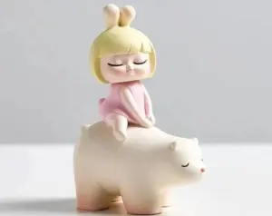 Creative Cartoon Resin Doll Ornaments