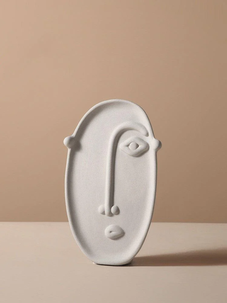 Creative Ceramic Face Vase -