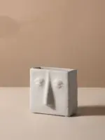 Creative Ceramic Face Vase