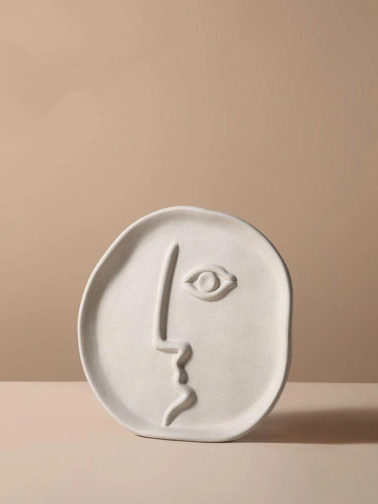 Creative Ceramic Face Vase -