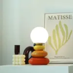 Creative Ceramic Small Night Lighting Gift Table Lamp Bedroom