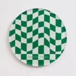 Creative Checkerboard Pattern Coaster tag1