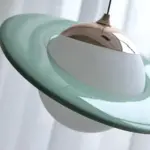 Creative Colorful Planet Glass Pendant Lamp tag1