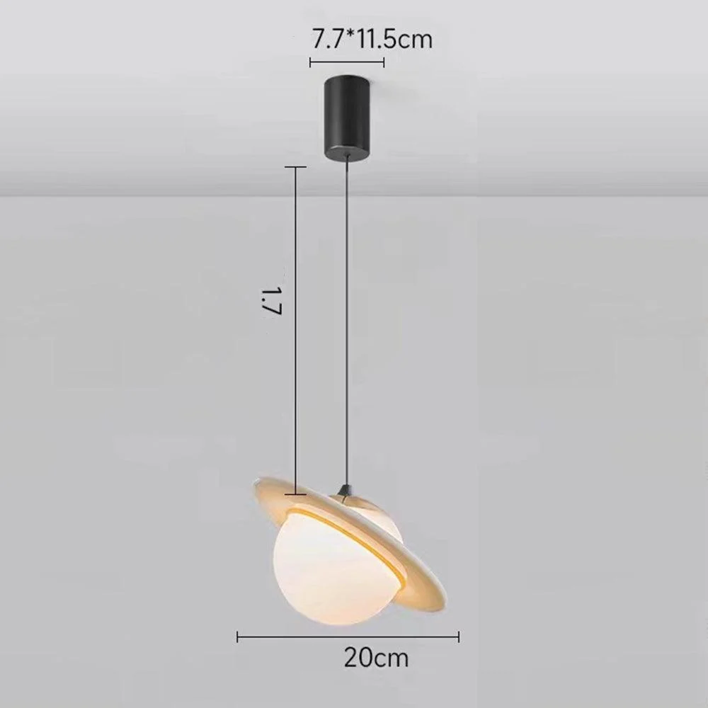 Creative Colorful Planet Glass Pendant Lamp -  - #tag1#