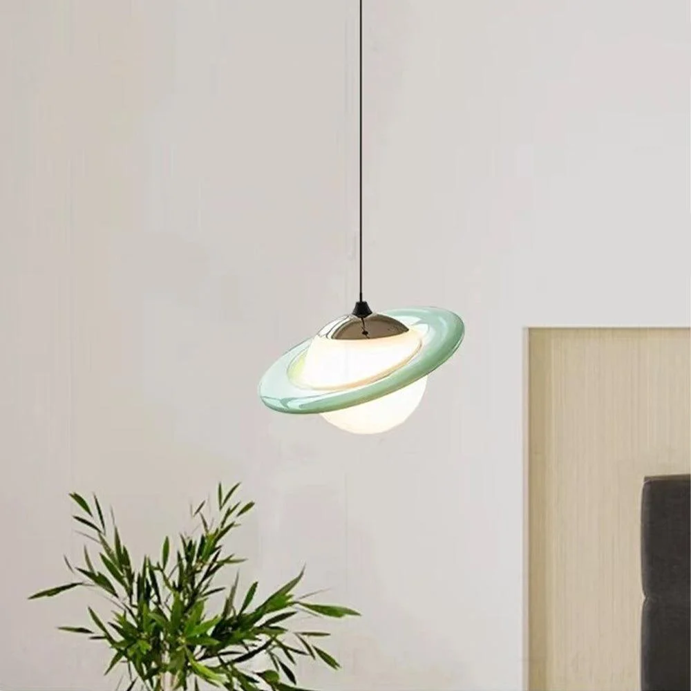 Creative Colorful Planet Glass Pendant Lamp -  - #tag1#